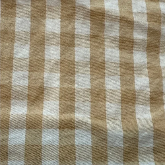 Old Navy Cream gingham Maxi Skirt - Picture 5 of 6